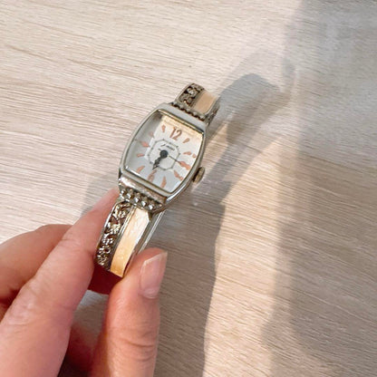 Silver Winding Watch