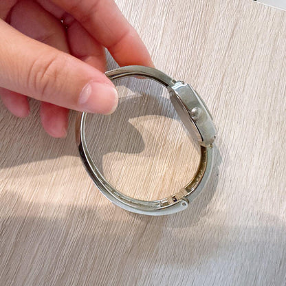 Silver Winding Watch