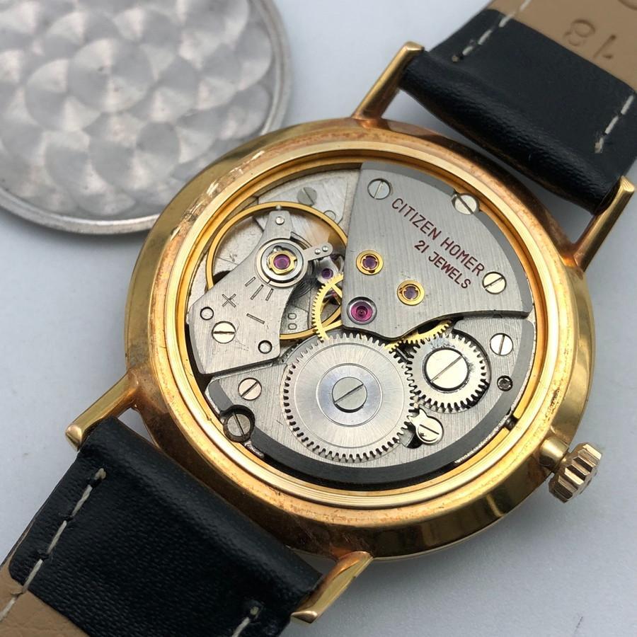 [High Accuracy] Citizen Homer Vintage Hand-Wound Watch Men