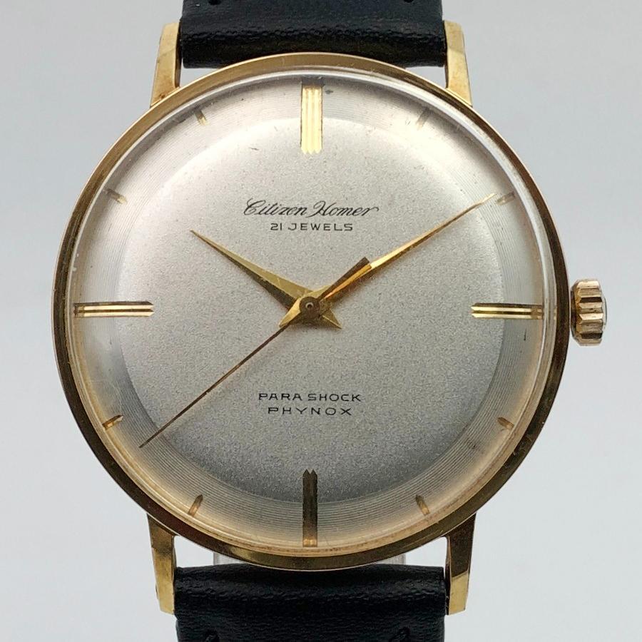[High Accuracy] Citizen Homer Vintage Hand-Wound Watch Men