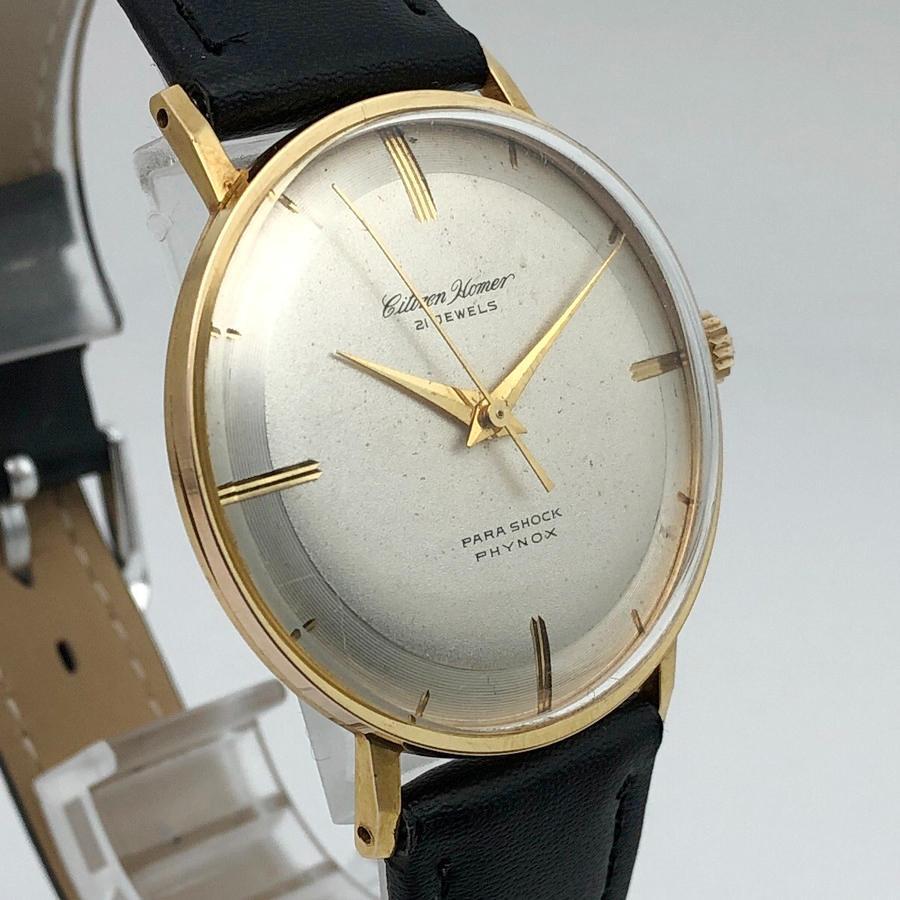 [High Accuracy] Citizen Homer Vintage Hand-Wound Watch Men