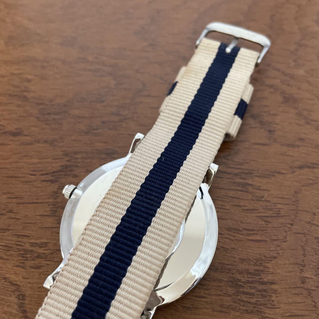 4silent birds Battery Replaced 40mm Second Hand Watch with Case