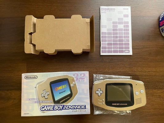 Nintendo Game Boy Advance Console Gold [with Box]