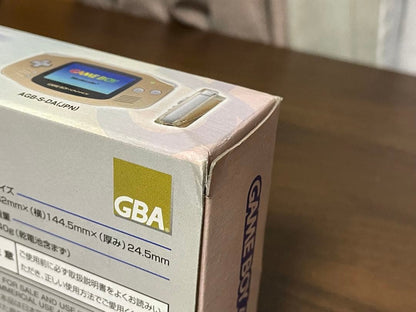Nintendo Game Boy Advance Console Gold [with Box]
