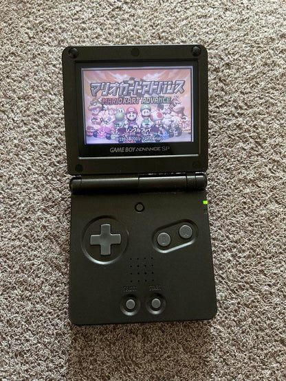 Game Boy Advance SP Console Final Fantasy IV Mario Kart Set