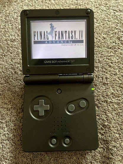 Game Boy Advance SP Console Final Fantasy IV Mario Kart Set