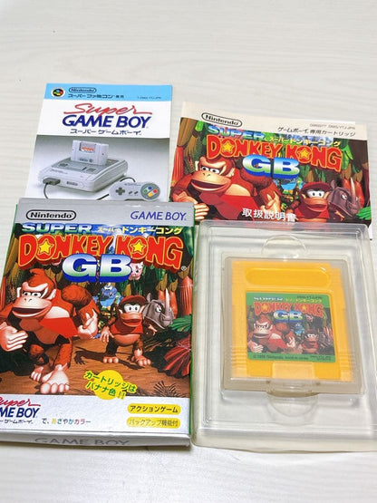 SUPER DONKEY KONG GB Game Boy Box Manual Included