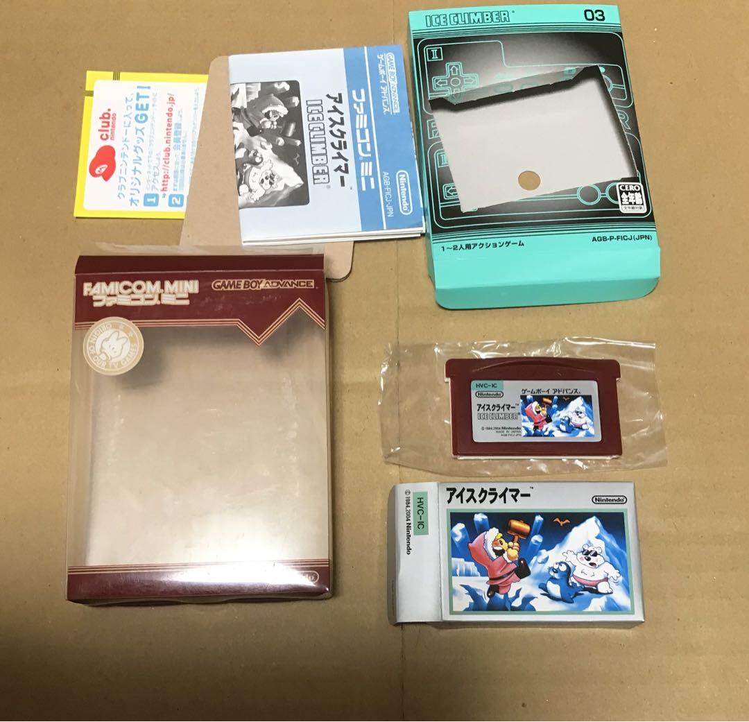 Mini Famicom Ice Climber Game Boy Advance