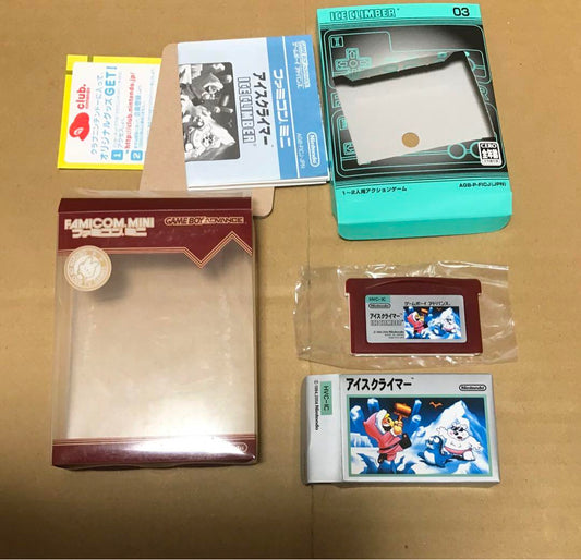 Mini Famicom Ice Climber Game Boy Advance