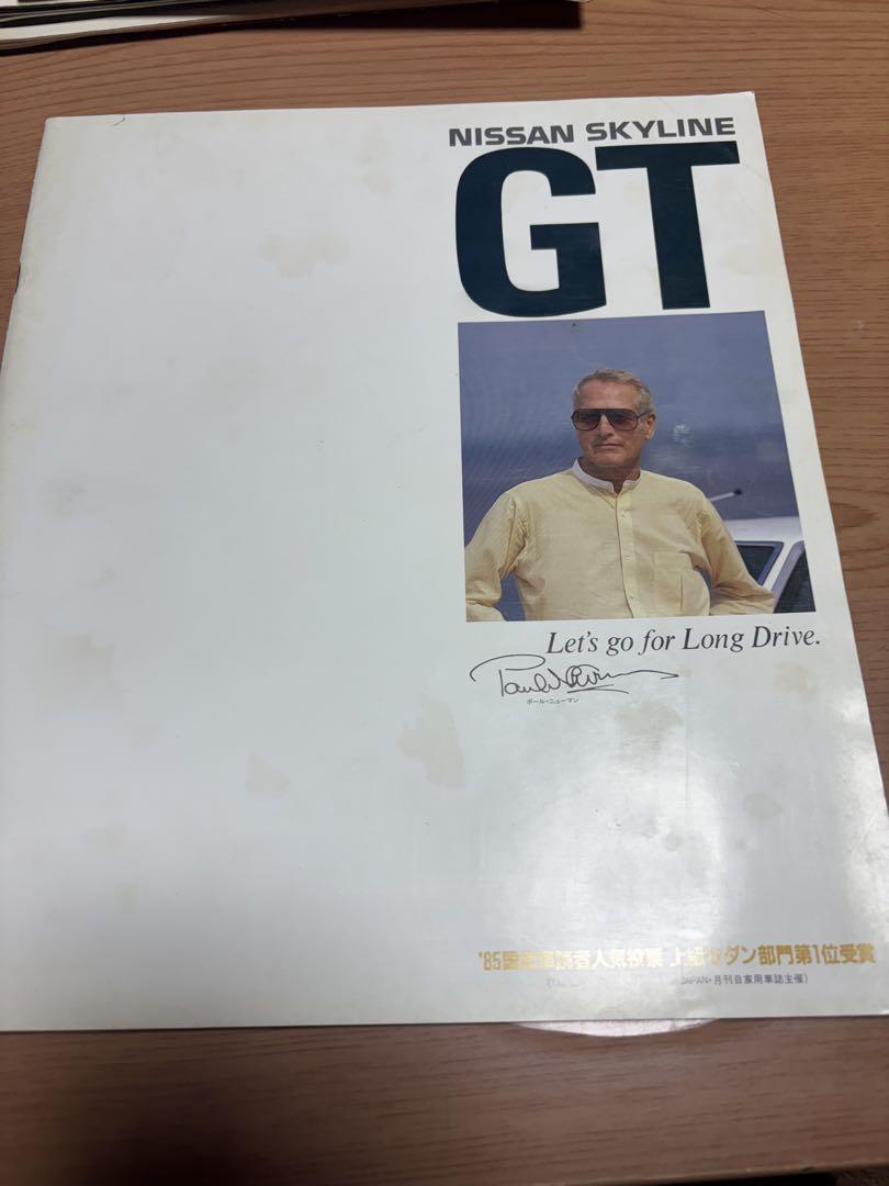 Nissan Skyline GT Special Issue Signed by Paul Newman