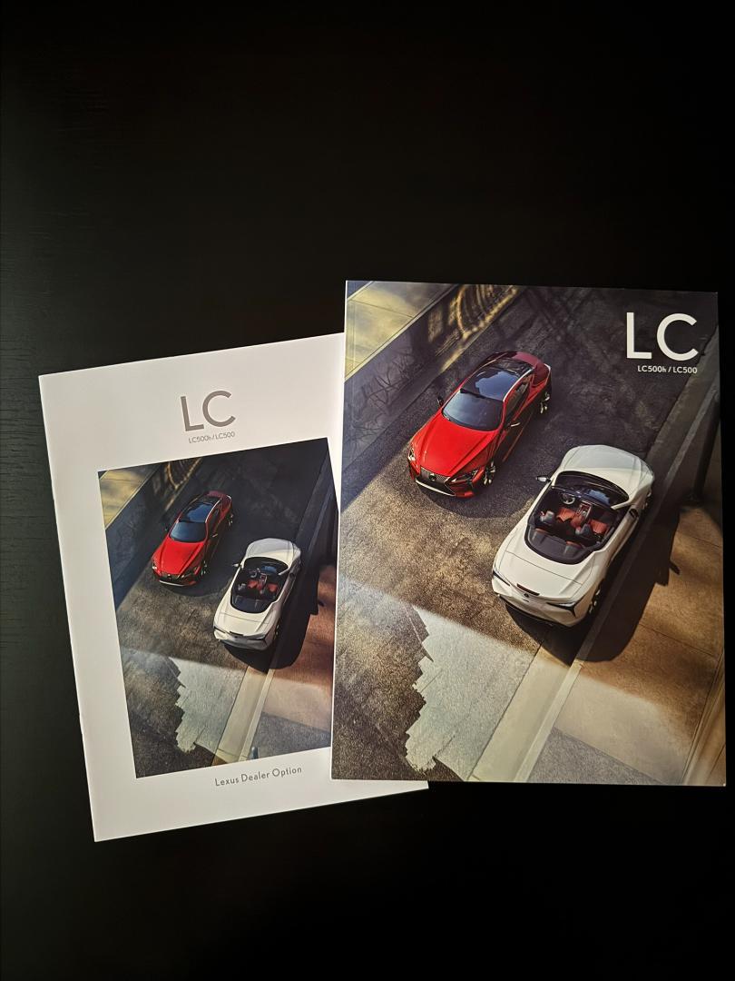 [Unused Item] LEXUS LEXUS LC Catalog