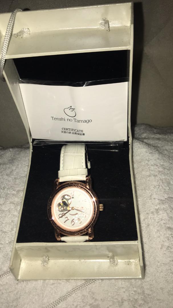 Angel's Egg Automatic Winding Watch White