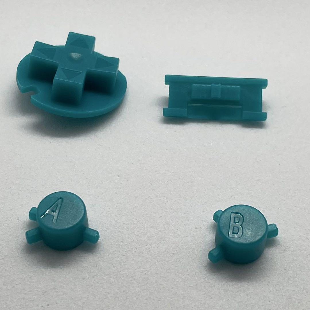 Game Boy Color Button Set (Green) 4 Pieces Replacement