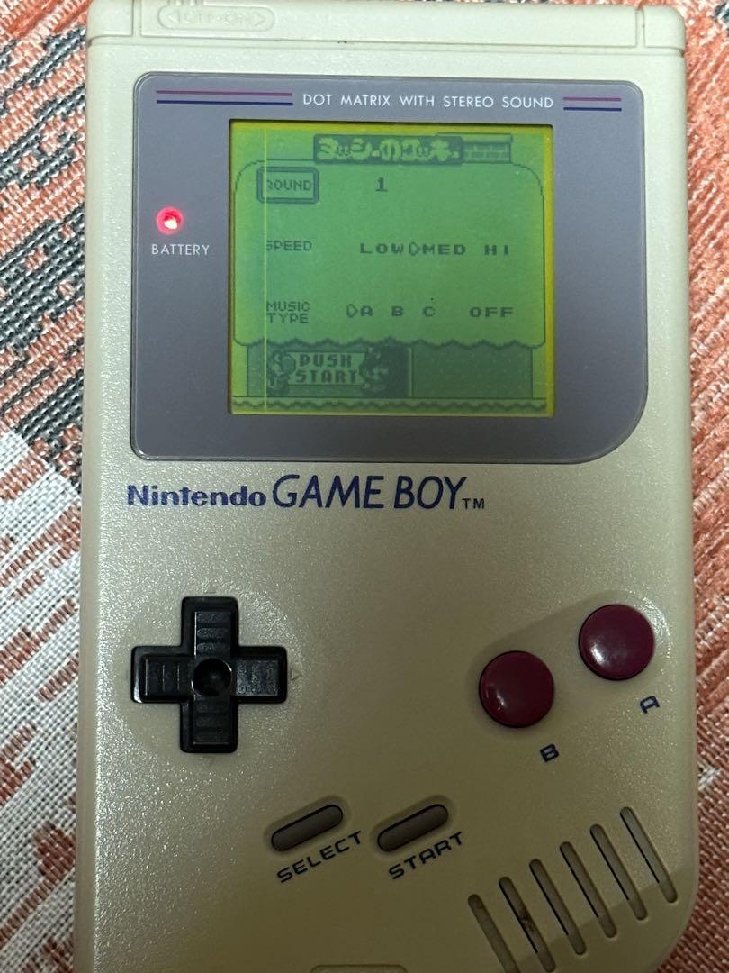 Game Boy Console & Manual TwinBee Yoshi Dr. Mario The Legend of Zelda Ranma