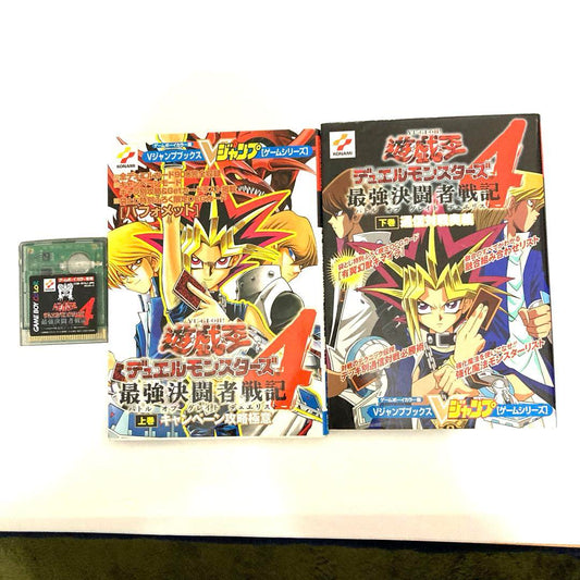 Yu-Gi-Oh! Duel Monsters 4 Game Boy Color Strategy Guide Included