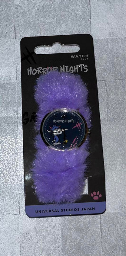 New Universal Studios Japan Horror Nights Watch Purple Furry