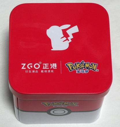 Pikachu Watch Overseas Made Pokemon White Analog Digital Official Product