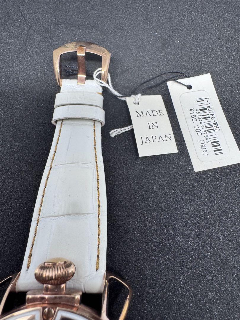 T-1607SB-WH2 TOMORA Skeleton Watch