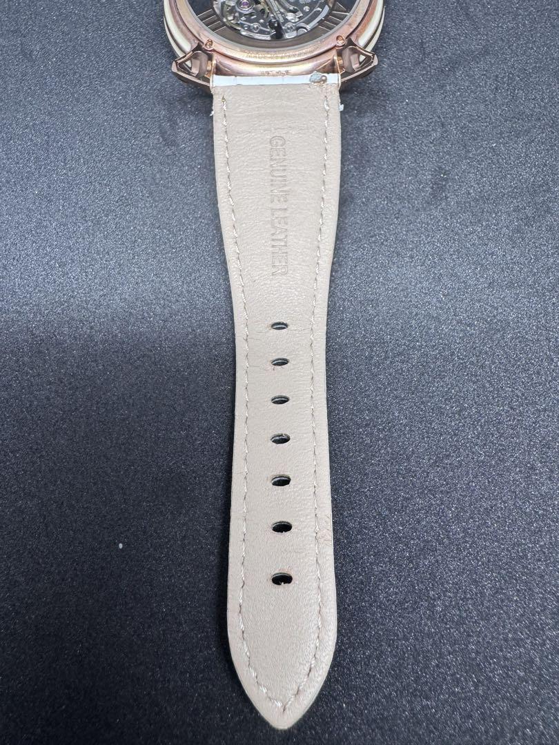 T-1607SB-WH2 TOMORA Skeleton Watch