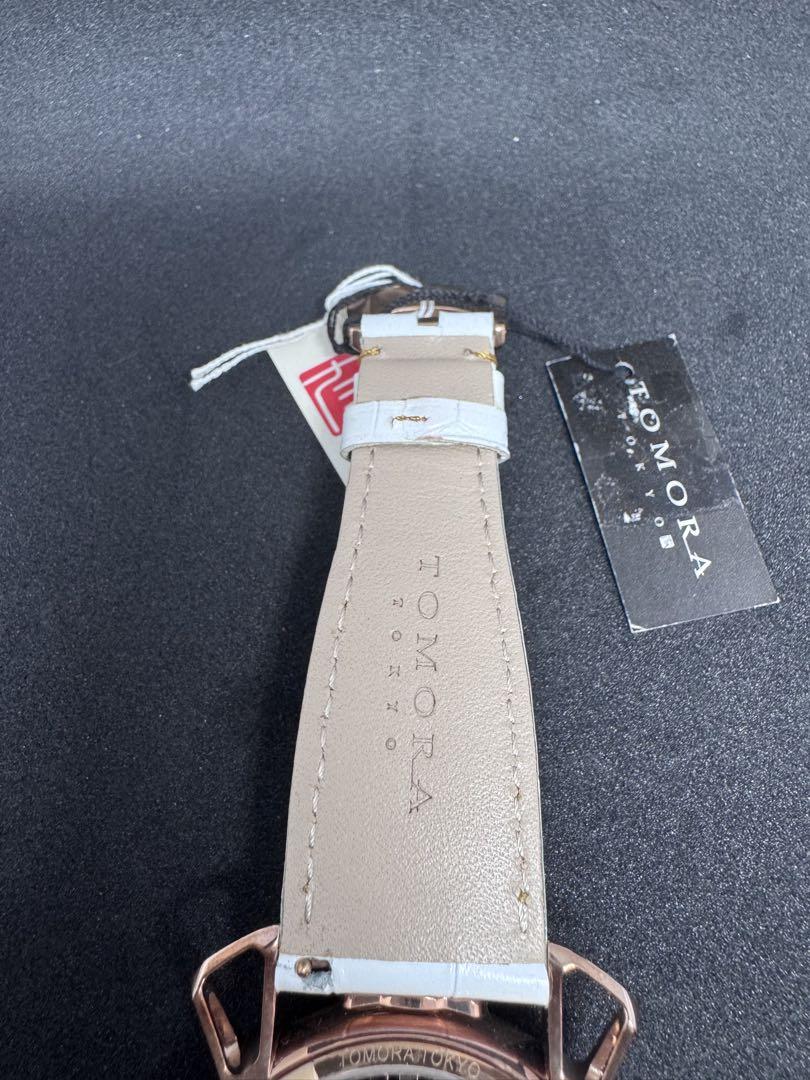 T-1607SB-WH2 TOMORA Skeleton Watch