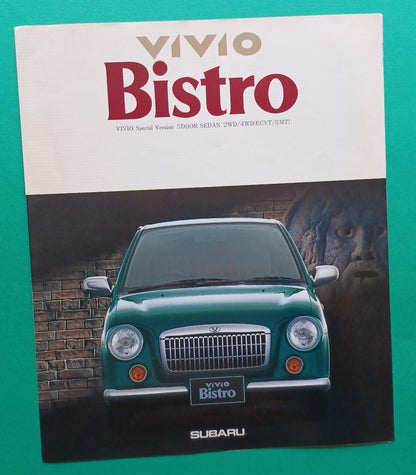 Beautiful Condition 1995 Subaru Vivio KK3 Type 'Bistro' Catalog at Release