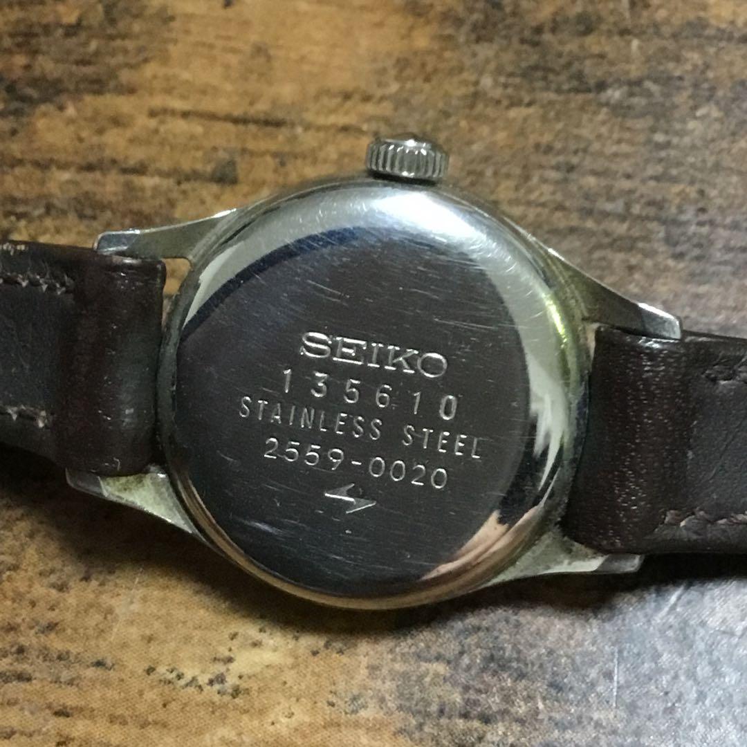 Rare! SEIKO 2559-0020 Stylish Winding Ladies Watch