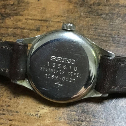 Rare! SEIKO 2559-0020 Stylish Winding Ladies Watch