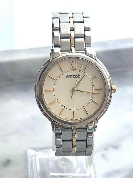 【Battery Replaced】 Excellent Condition SEIKO SEIKO Quartz Vintage