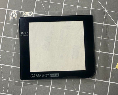 Game Boy Pocket Screen Lens (Glass) and Seal, 3-Set