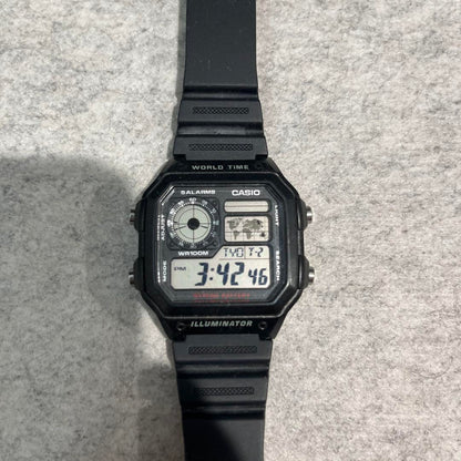 Casio Alarmist Digital Watch WR100M