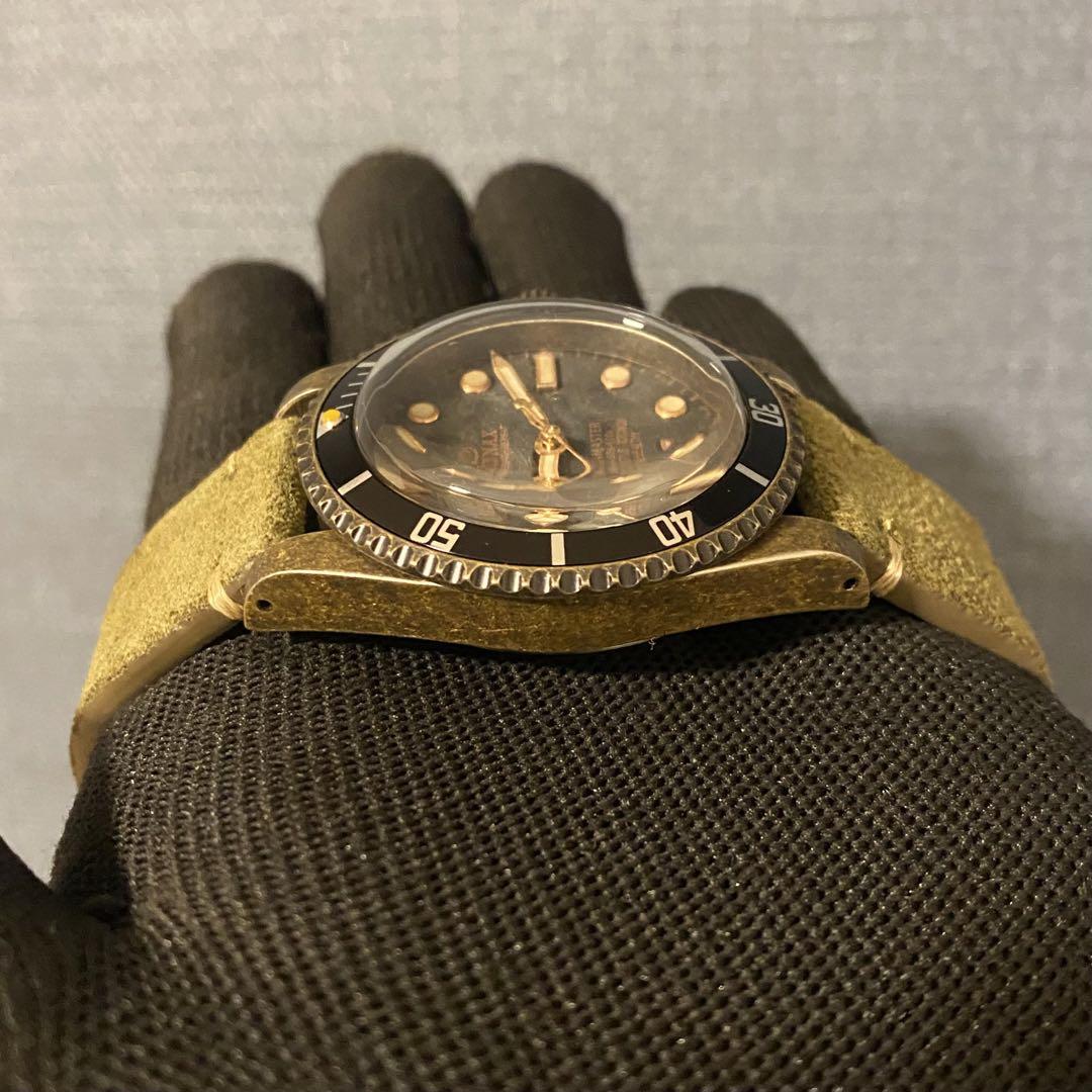 SAUNAX Vintage Submariner Milsub NH35 Vintage