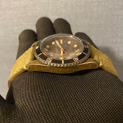 SAUNAX Vintage Submariner Milsub NH35 Vintage