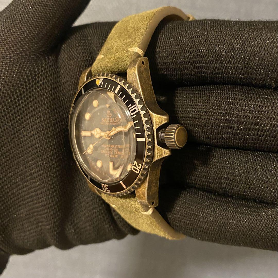 SAUNAX Vintage Submariner Milsub NH35 Vintage