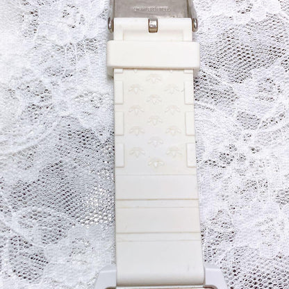 adidas Originals White Leather Watch