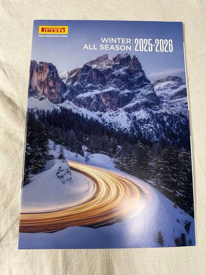 Pirelli Winter Season Tire Catalog 2025-2026