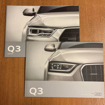 Audi Q3 Catalogue Manual 2-Volume Set