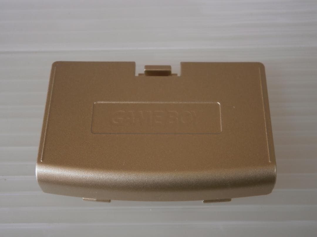 New Genuine Game Boy Advance Battery Cover Gold Battery Case