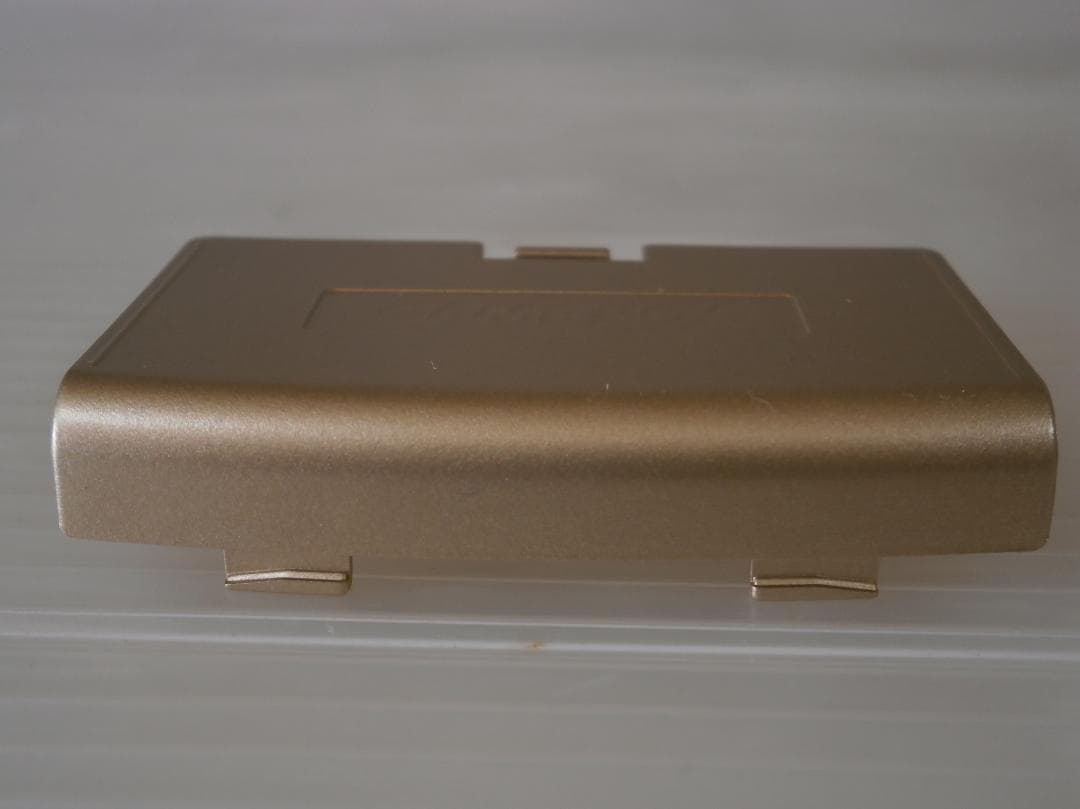 New Genuine Game Boy Advance Battery Cover Gold Battery Case