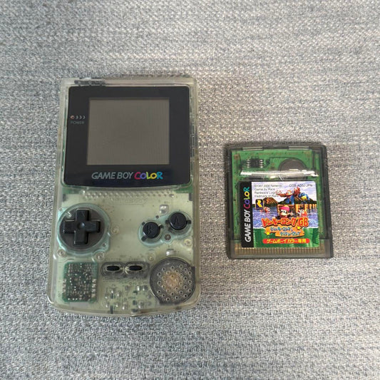 Nintendo Game Boy Color (Clear) Cartridge Included