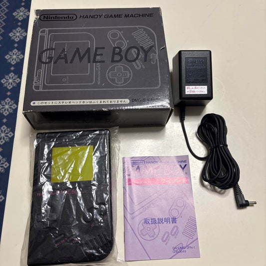 Nintendo GAME BOY Main Unit User Manual with AC Adapter