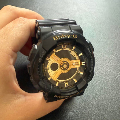 Baby-G Black Gold Watch