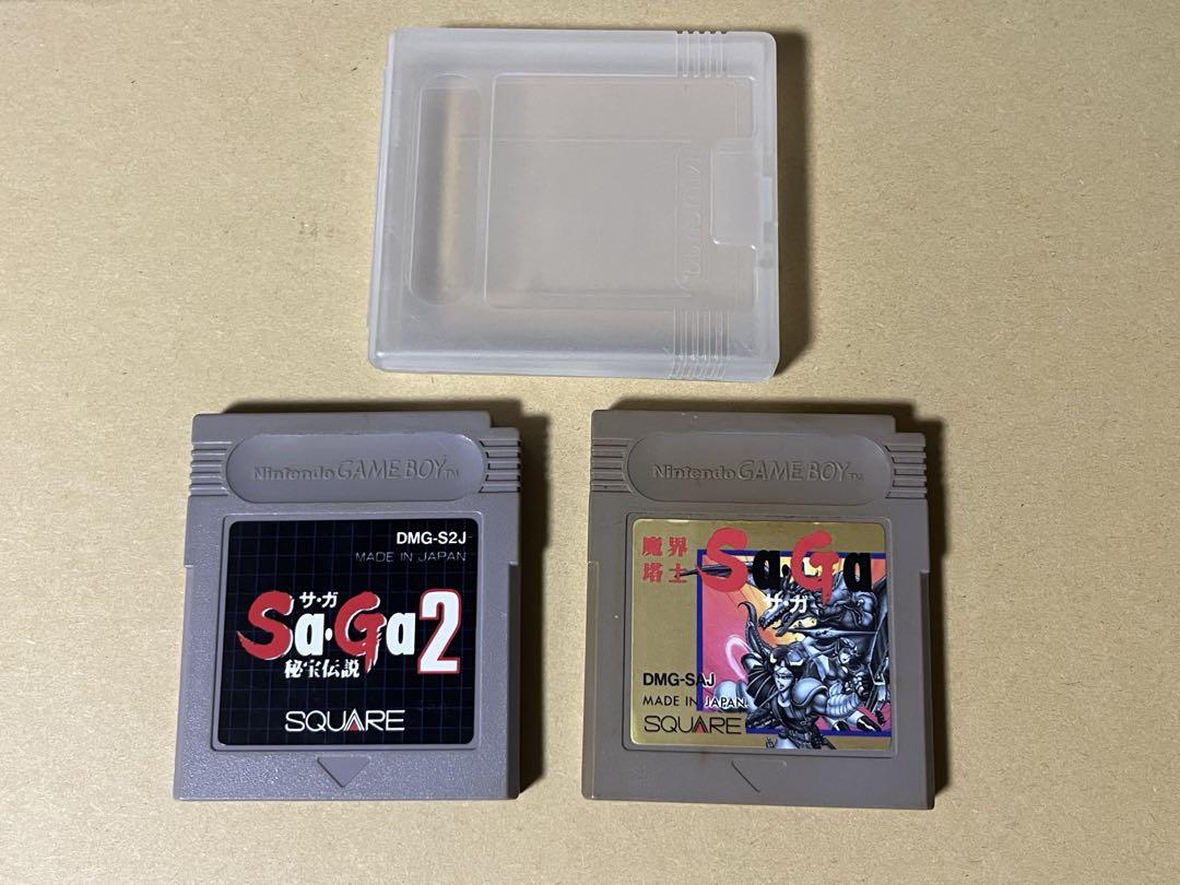 SaGa (Original ROM) & SaGa 2 Game Boy Software