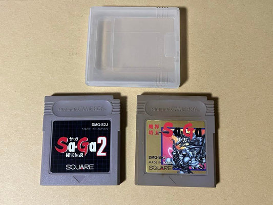 SaGa (Original ROM) & SaGa 2 Game Boy Software