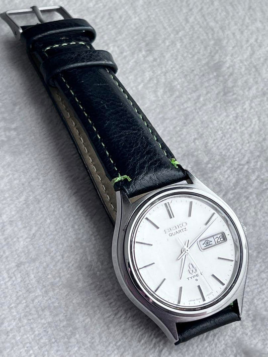 Vintage SEIKO TYPE II 7540-7010/White Dial