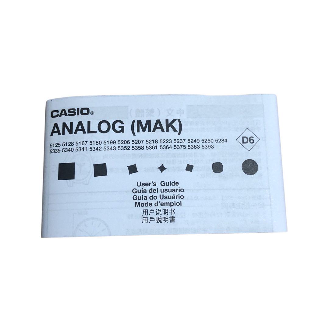 【Bill Gates Favorite Model】Unused Import CASIO Water-Resistant Watch Not Released in Japan