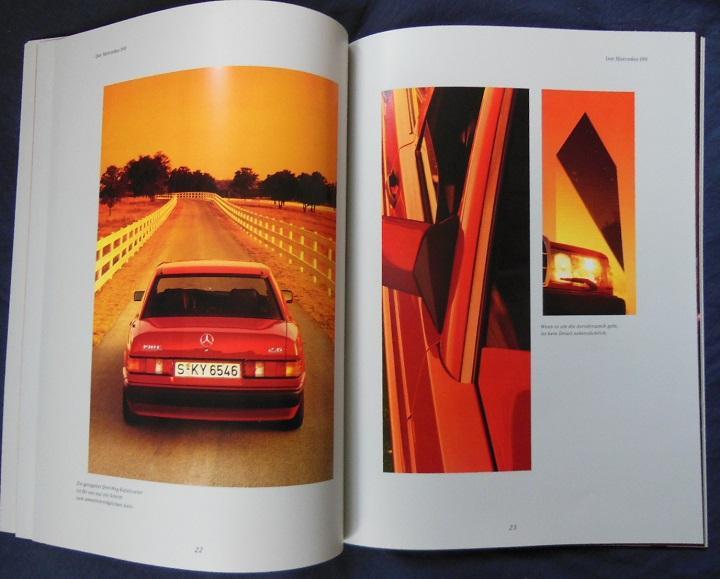 Mercedes-Benz 190E/190E 2.5-16 (W201) German Catalog [Rare Item] #357