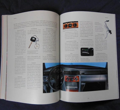 Mercedes-Benz 190E/190E 2.5-16 (W201) German Catalog [Rare Item] #357