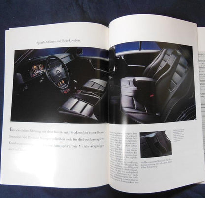 Mercedes-Benz 190E/190E 2.5-16 (W201) German Catalog [Rare Item] #357