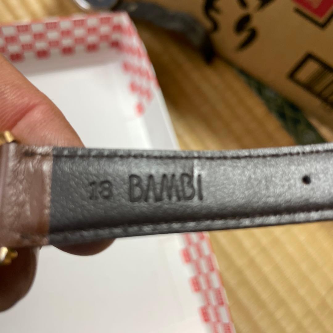 BAMBI Automatic Winding Watch Gold