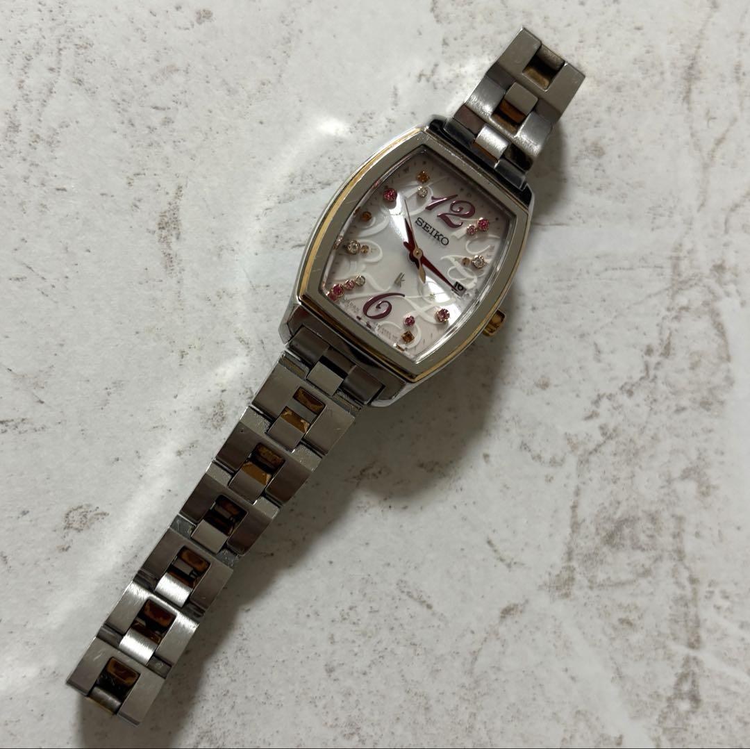 Beautiful Condition SEIKO Lucia Limited Model Swarovski